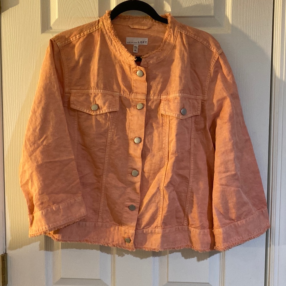 coral jacket